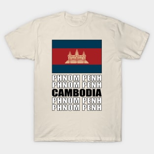 Flag of Cambodia T-Shirt